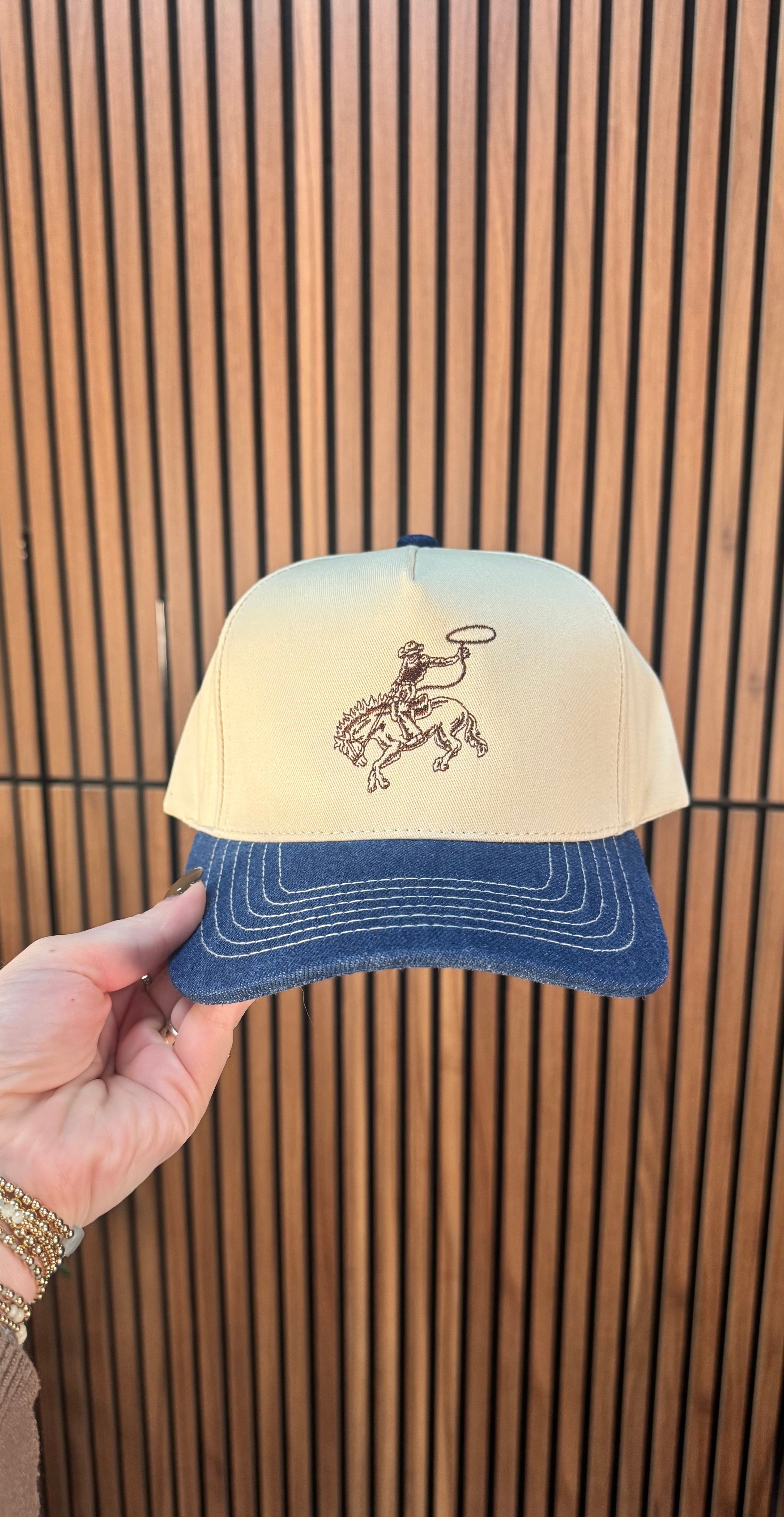 Cowboy Canvas Baseball Cap