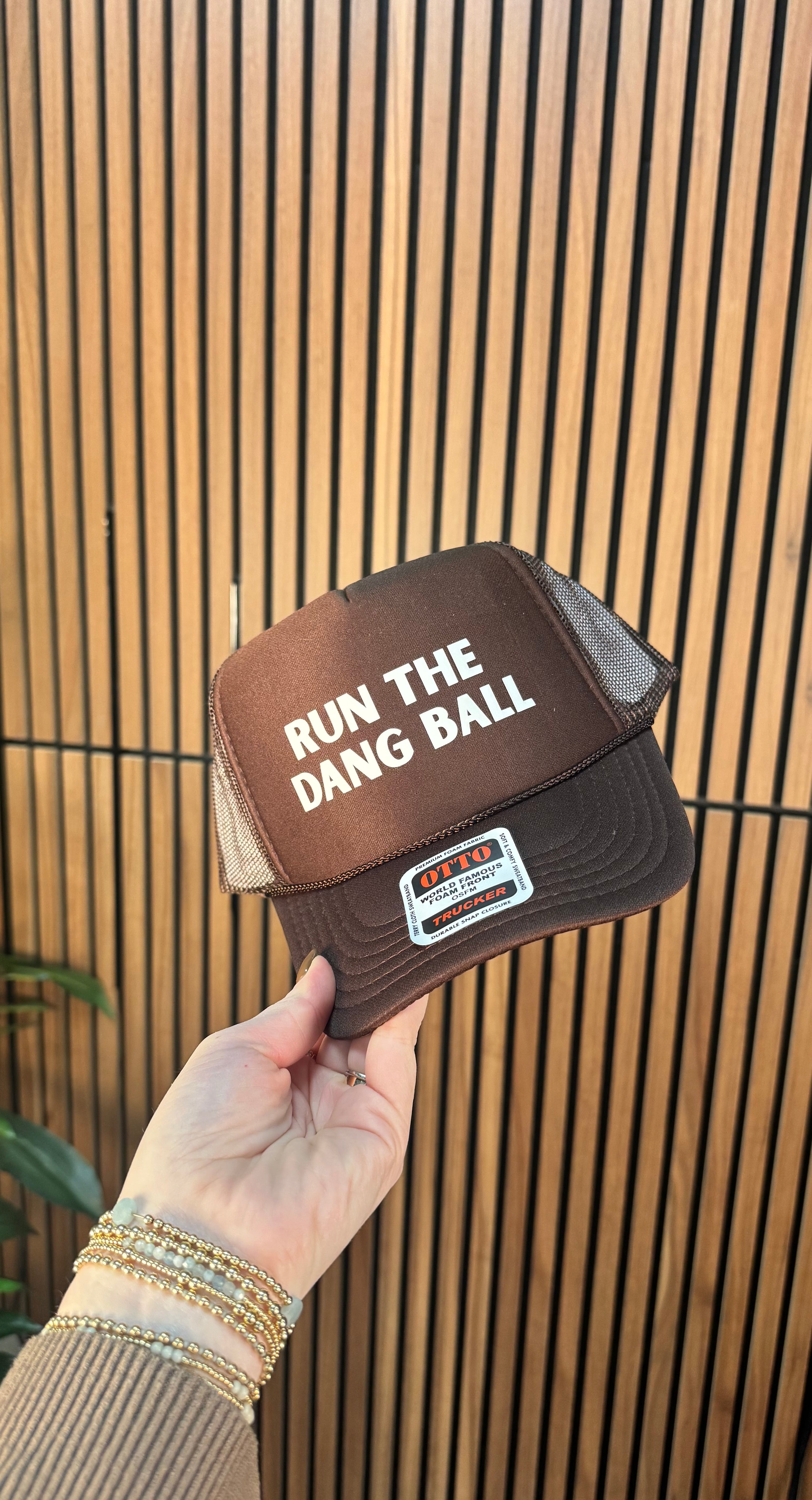 Run the Dang Ball Trucker Hat