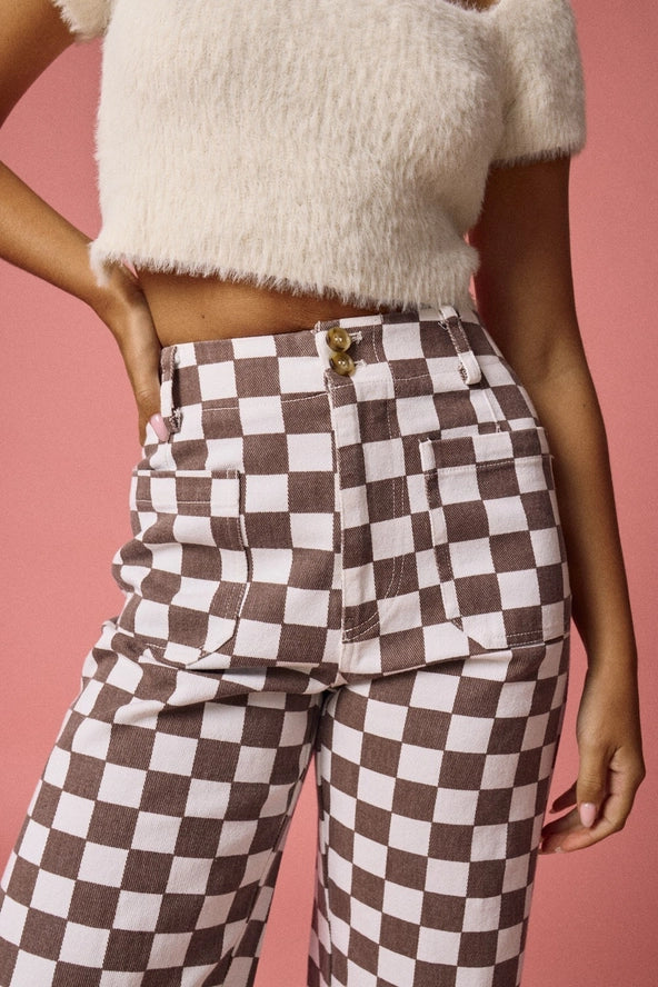 Game Day Checkered Pants