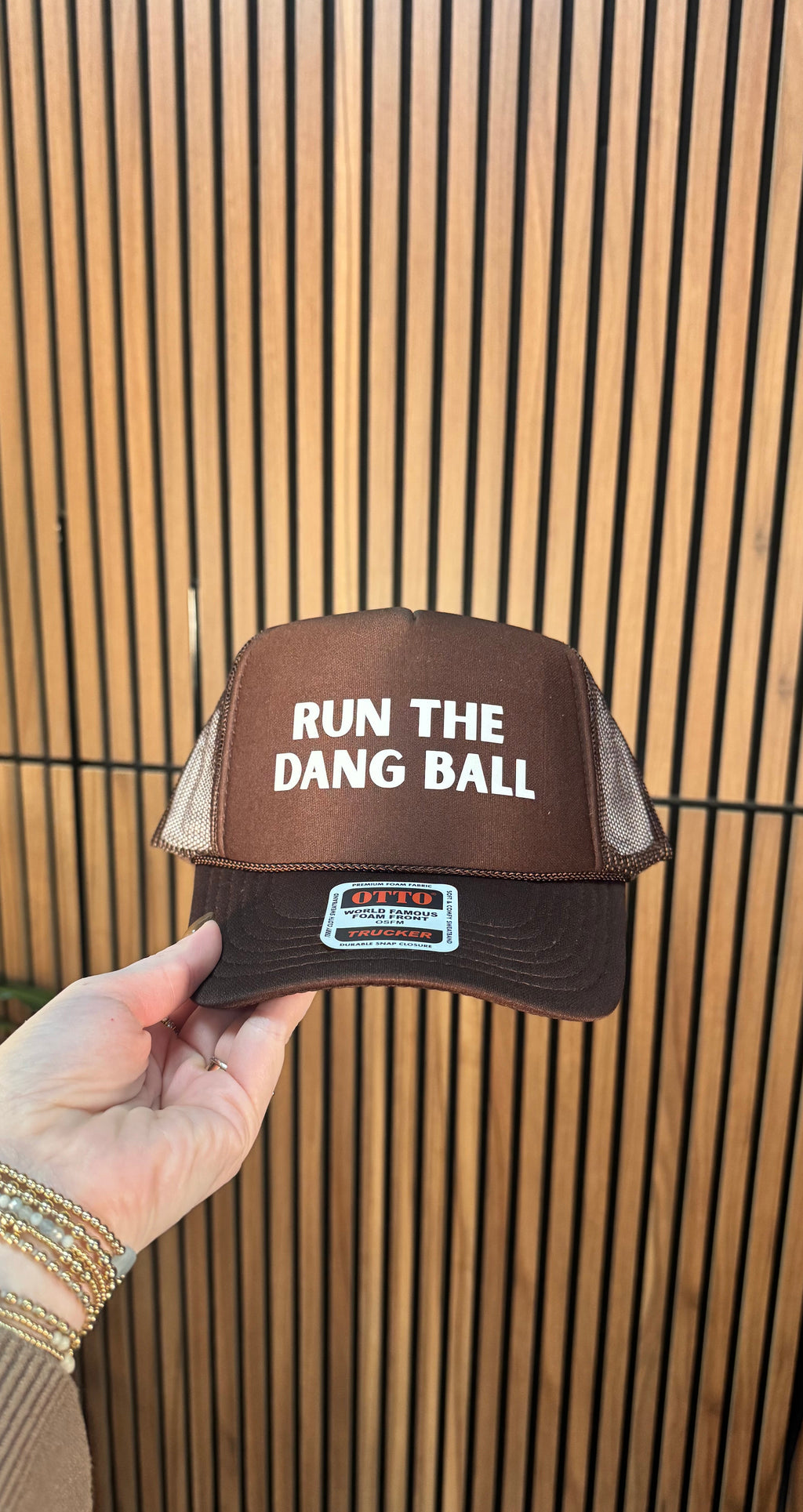 Run the Dang Ball Trucker Hat