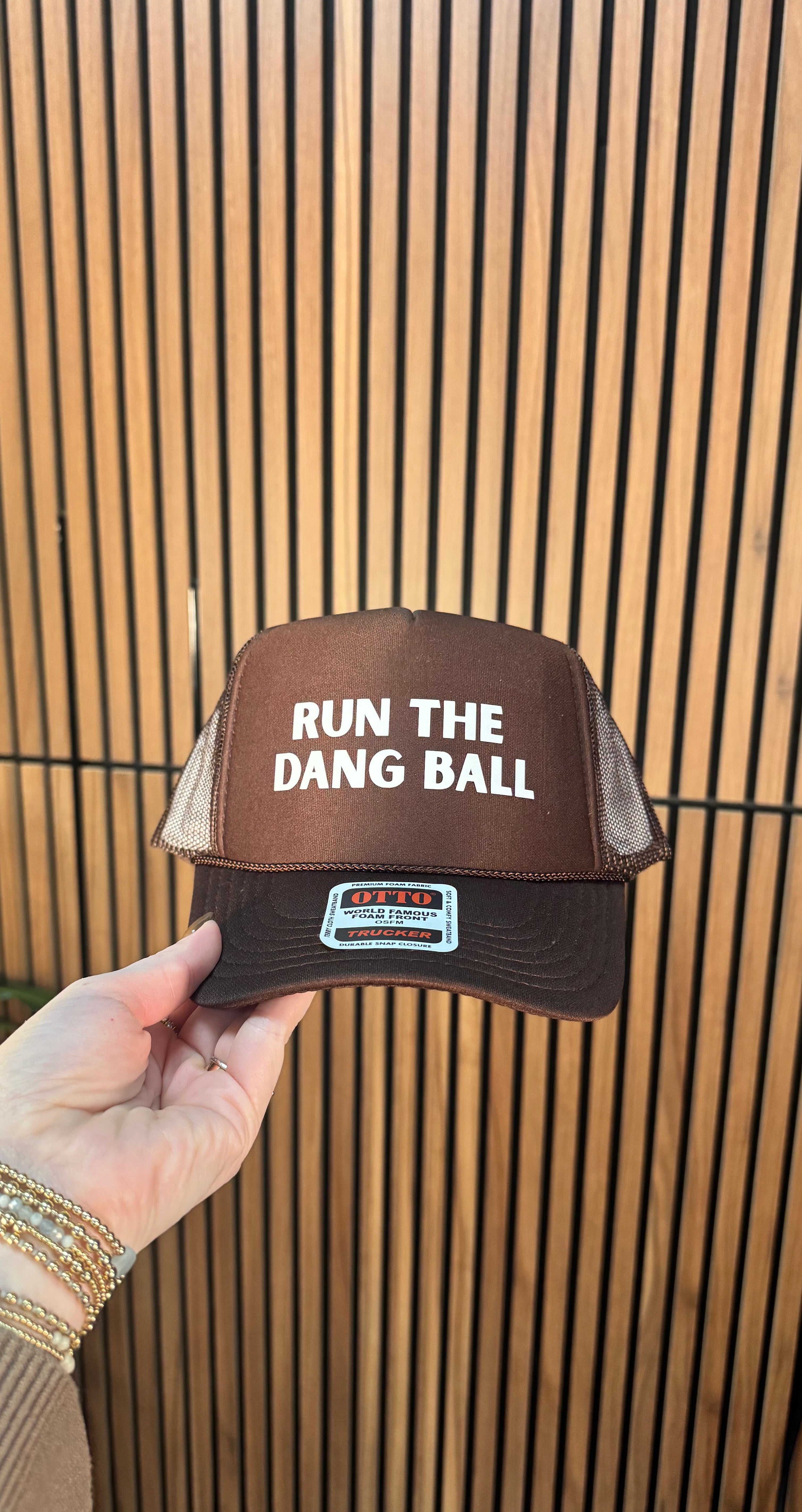 Run the Dang Ball Trucker Hat
