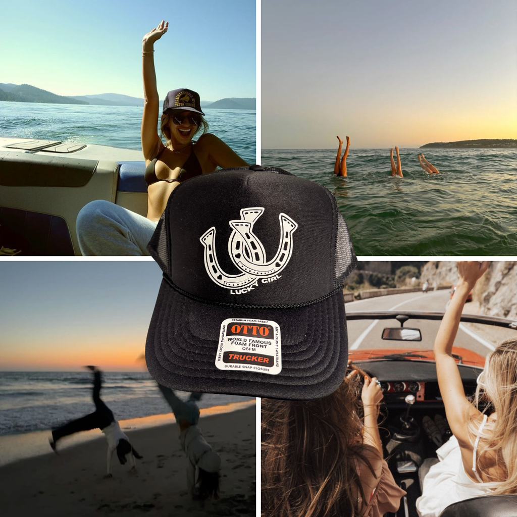 Lucky Girl Trucker Hat