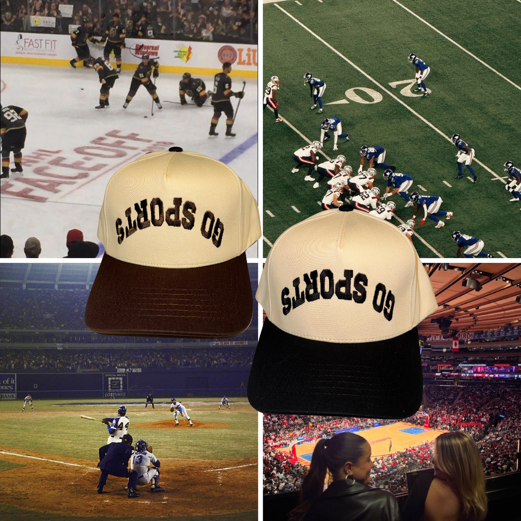 GO SPORTS Canvas Baseball Cap