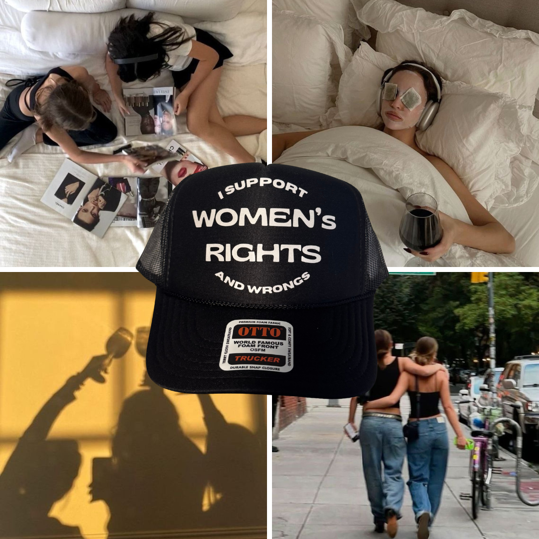 Support Women Rights & Wrongs Trucker Hat