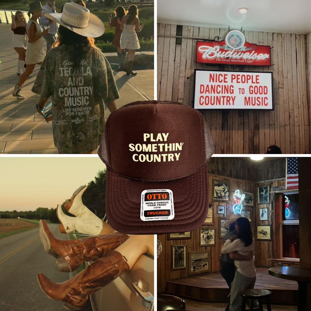 Play Somethin' Country Trucker Hat