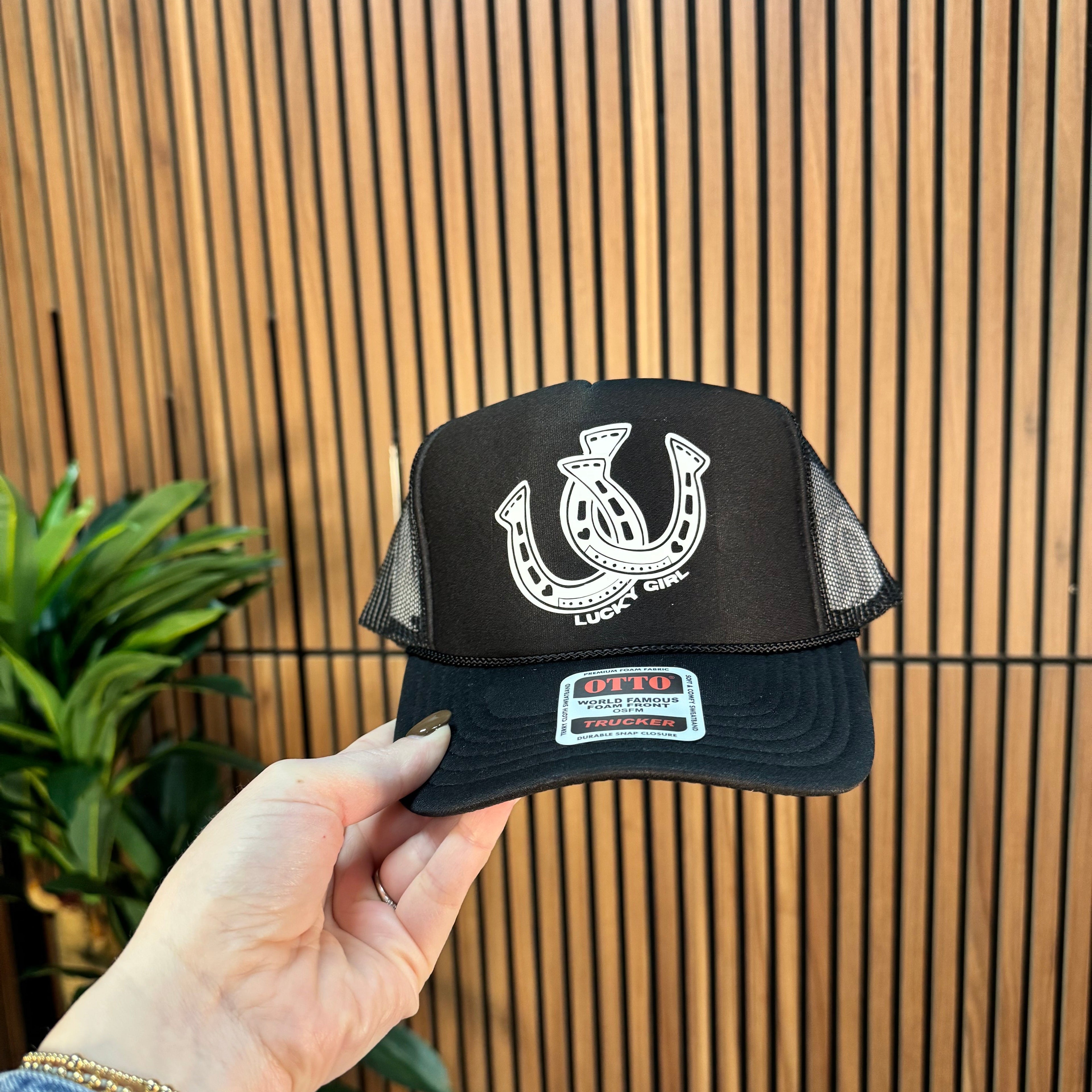 Lucky Girl Trucker Hat