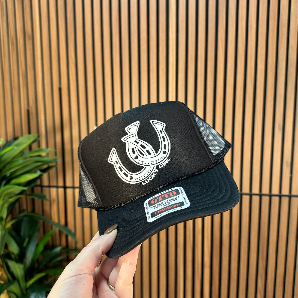 Lucky Girl Trucker Hat