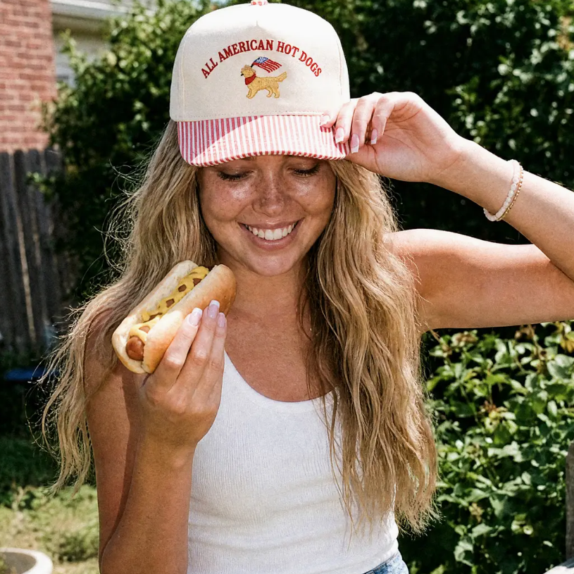 All American Hot Dogs Baseball Cap